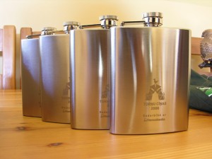 Balvas "Interesantākā novērojuma" autoriem.  Foto: P. Strautiņš.