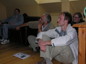 Noslēguma pasākumā. Priekšplānā - komanda "M-ērgļi".  Foto: P. Strautiņš.