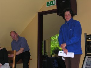 Priekšplānā - A. Stīpniece ("Čiri-čiri-čirrr").  Foto: P. Strautiņš.