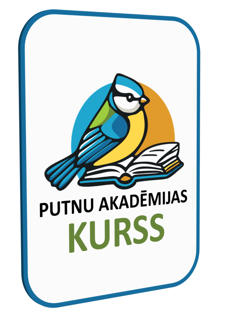 Putnu akadēmijas KURSS 2026 (video lekcijas)