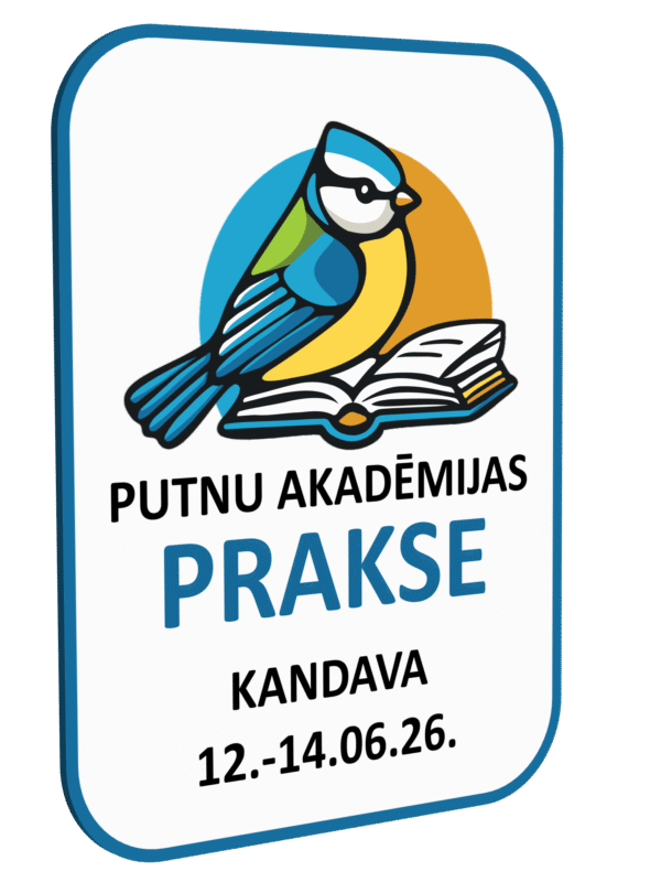 Putnu akadēmijas PRAKSE Kandavā (12.-14.06.2026.)
